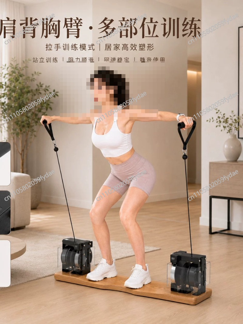 Gardening Tools Toolstation - จอแสดงผลดิจิทัลอัจฉริยะ สถานีจ่ายไฟไม้ เครื่องดึงแบบควบคุมด้วยแม่เหล็กเชิงกลอเนกประสงค์ อุปกรณ์ออกกำลังกายแบบสควอท