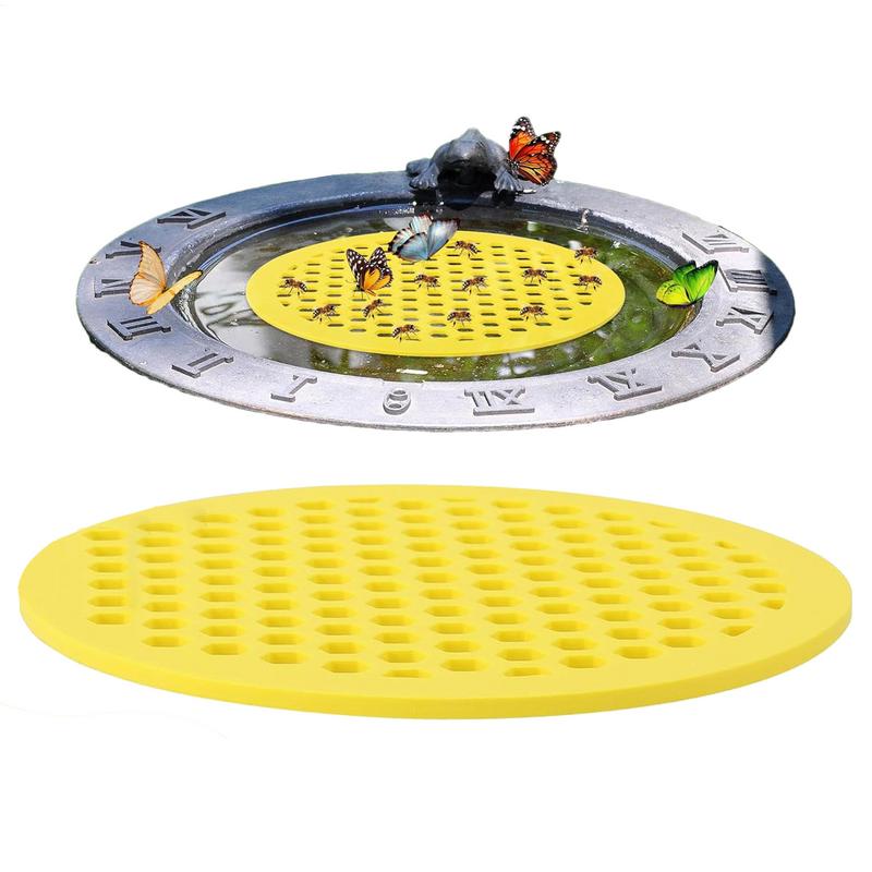 Gardening Tools Toolstation - Bee แมลงถาดดื่มเป็นมิตรกับสิ่งแวดล้อมแมลงน้ําสถานีถาดสําหรับ Garden Pollinators ดื่ม Honeycomb