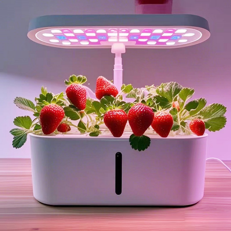 Hydroponic System - เครื่องปลูกผักไฮโดรโปนิกส์อัจฉริยะสำหรับใช้ในบ้าน ระบบปลูกดอกไม้ไฮโดรโปนิกส์แบบไร้ดิน ระบบปลูกผักอัตโนมัติเต็มรูปแบบ