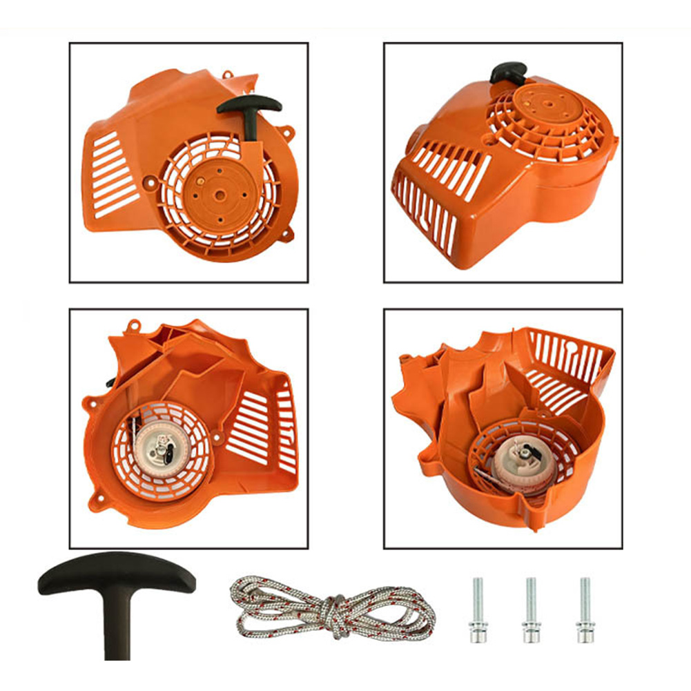 Gardening Tools Picture - ชุดซ่อมสตาร์ทแบบดึงกลับสำหรับเครื่องตัดหญ้า รุ่น OEM ออกแบบอย่างแม่นยำ สำหรับการบำรุงรักษาสวนตามภาพประกอบ