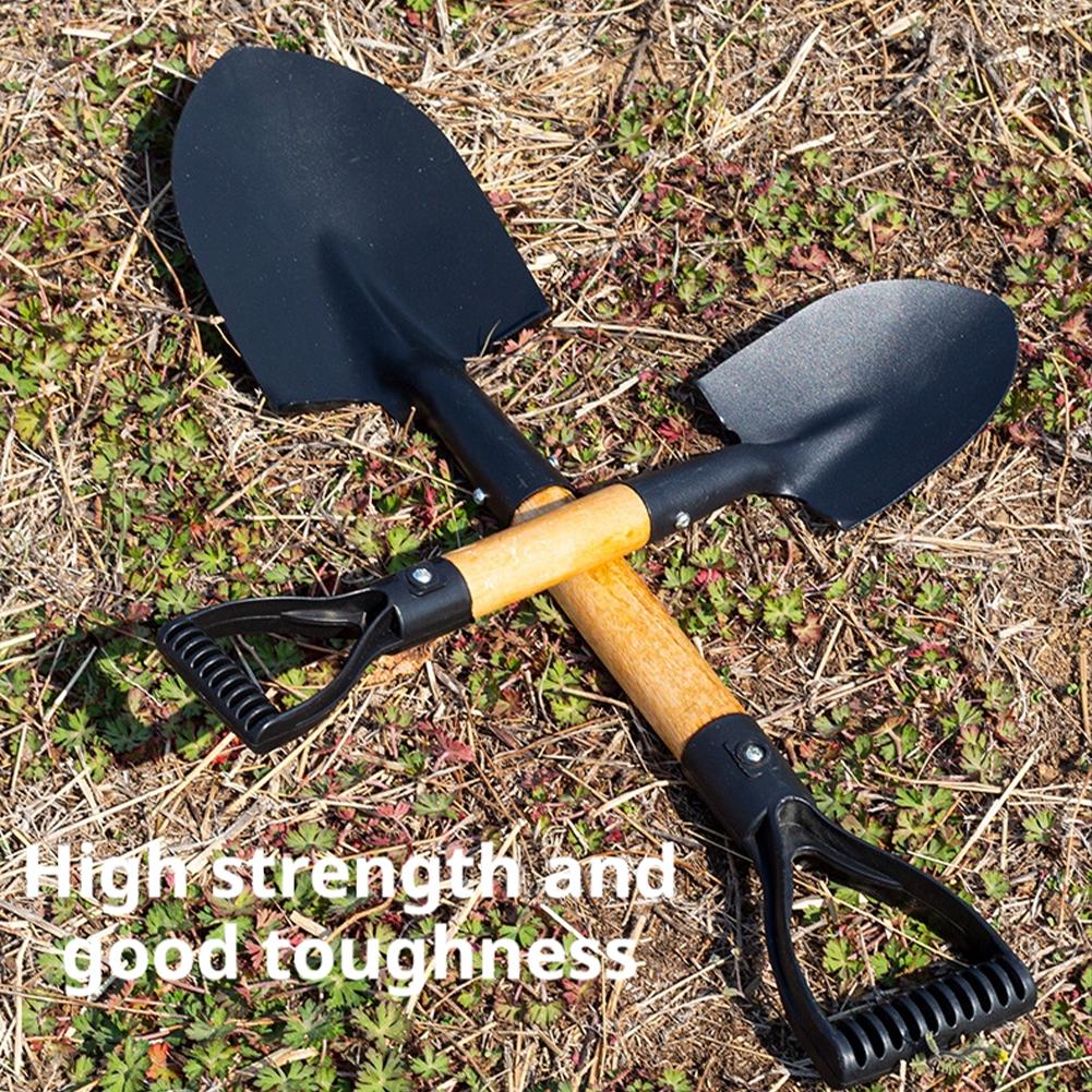 Gardening Tools Trowel - พลั่วขุดดินขนาด 36/50.5 ซม. ทำจากเหล็กแมงกานีส สำหรับเด็ก กันน้ำ