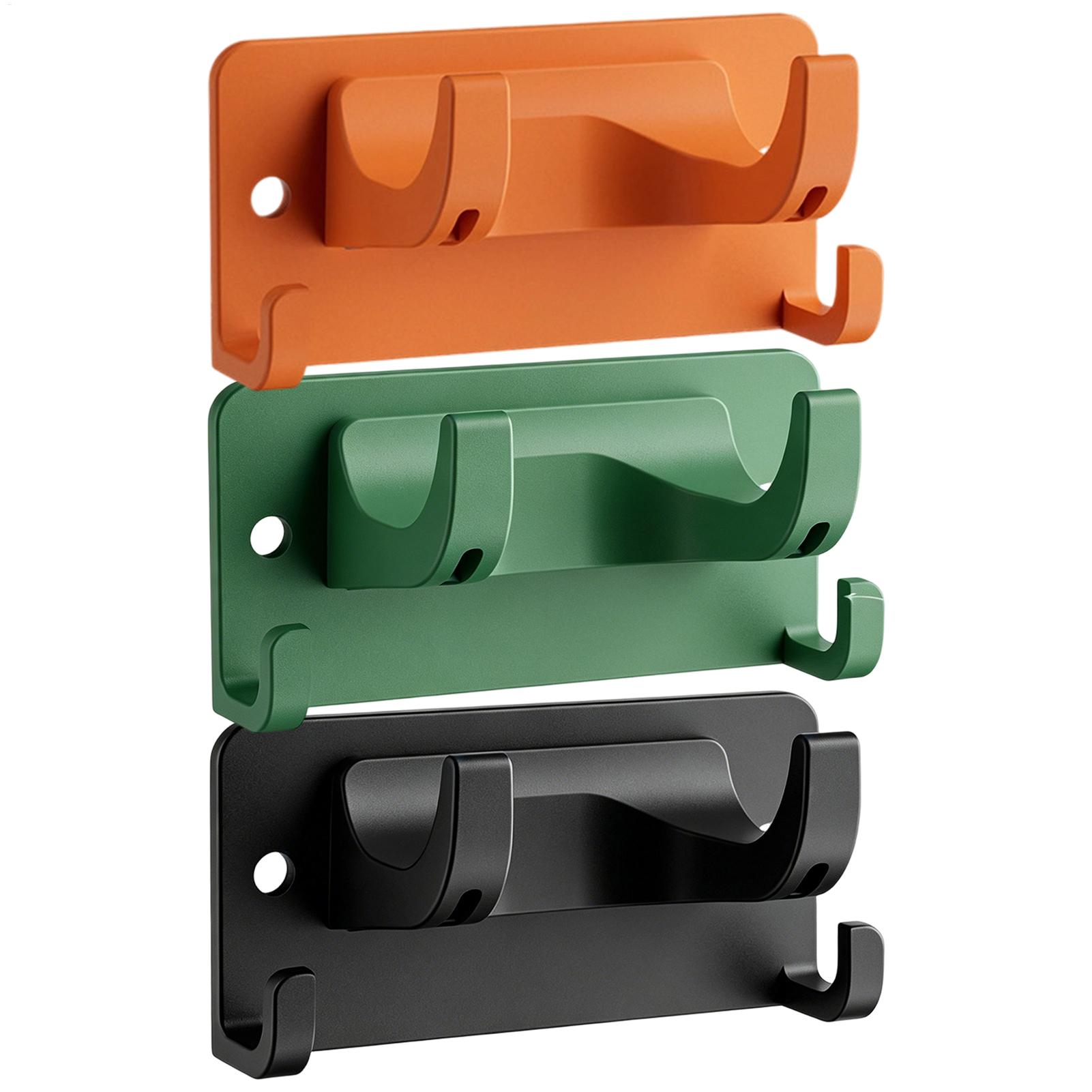 Gardening Tools Organizer - ที่แขวนเครื่องมือติดผนัง ตะขอแขวนของในโรงเก็บของ ตะขอแขวนในโรงรถ พร้อมสกรู อุปกรณ์จัดระเบียบประหยัดพื้นที่แบบทันสมัย สำหรับไม้กวาด