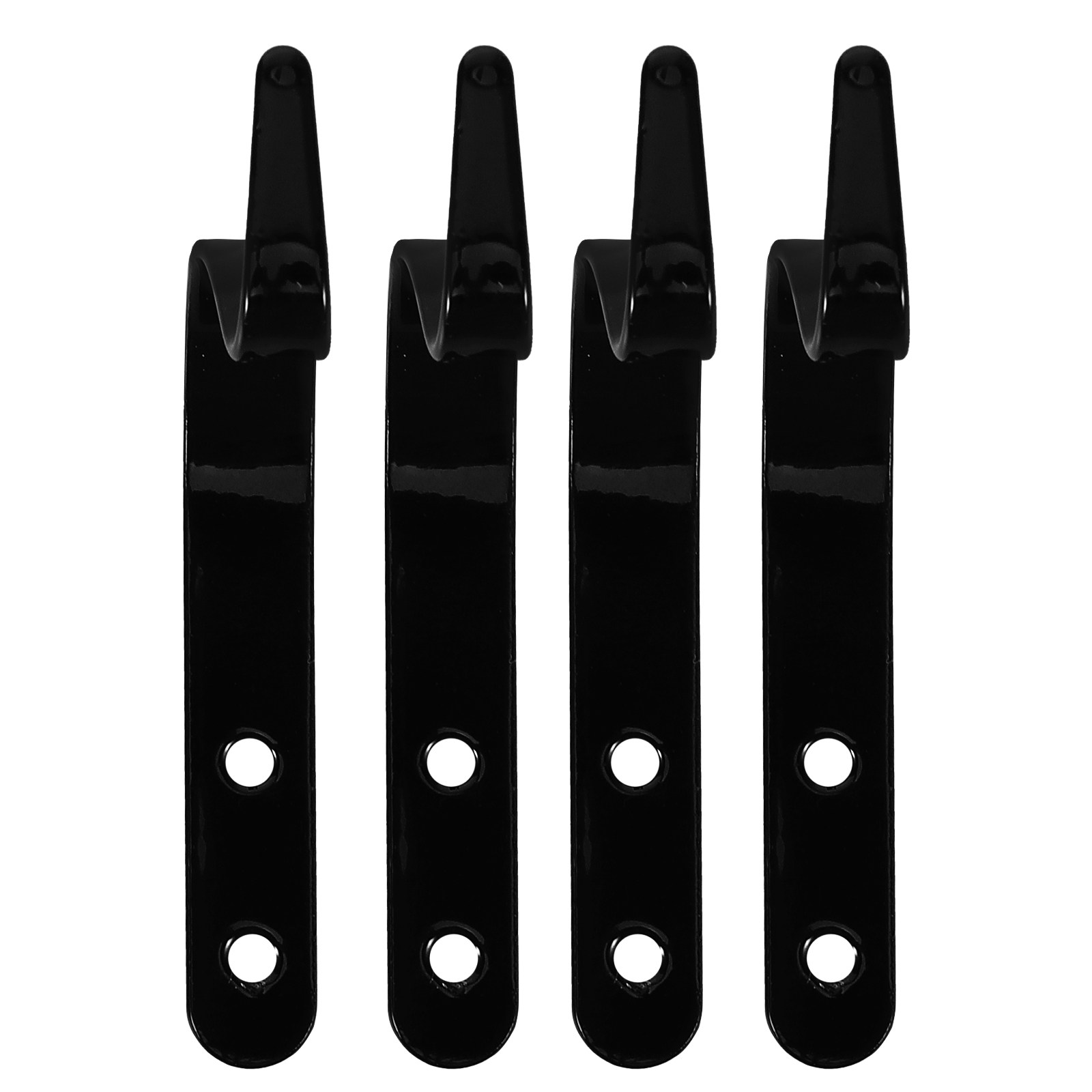 Gardening Tools Organizer - ตะขอแขวนผนังเหล็ก 4 ชิ้น สำหรับแขวนต้นไม้ แบบเรียบง่าย ทนทาน