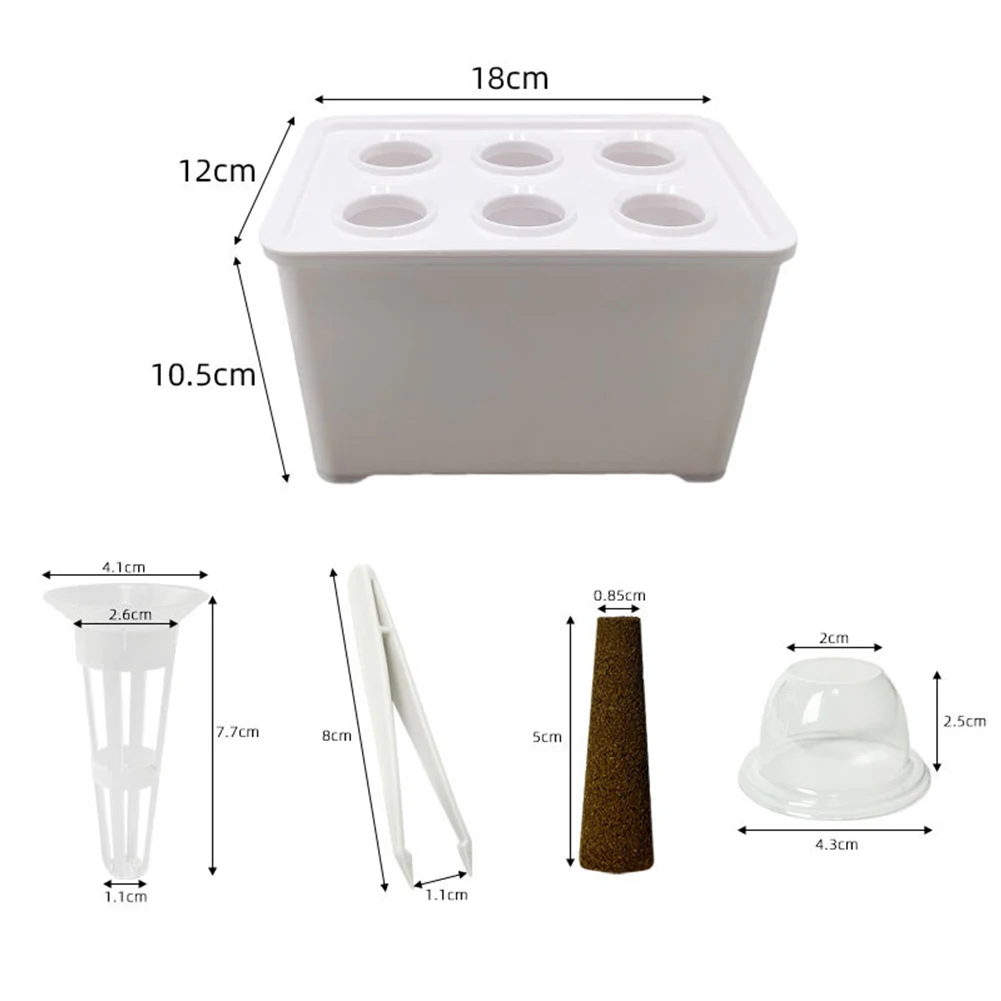 Hydroponic System - ชุดปลูกพืชไฮโดรโปนิกส์ในร่มแบบรดน้ำเองได้ สำหรับปลูกสมุนไพร ระบบเพาะปลูกในน้ำขนาดกะทัดรัดเพื่อการปลูกพืชในร่มอย่างมีประสิทธิภาพ