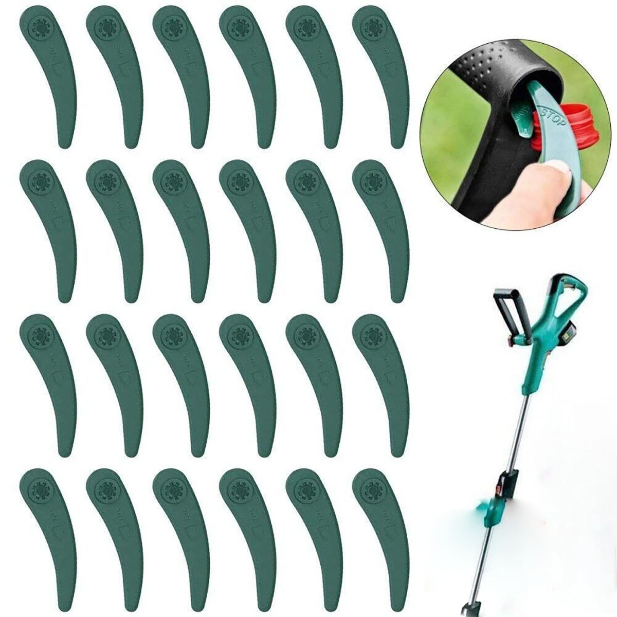 1/5/10/20/50/100Pcพลาสติกสีเขี - Gardening Tools Basic บทวิจารณ์และราคา