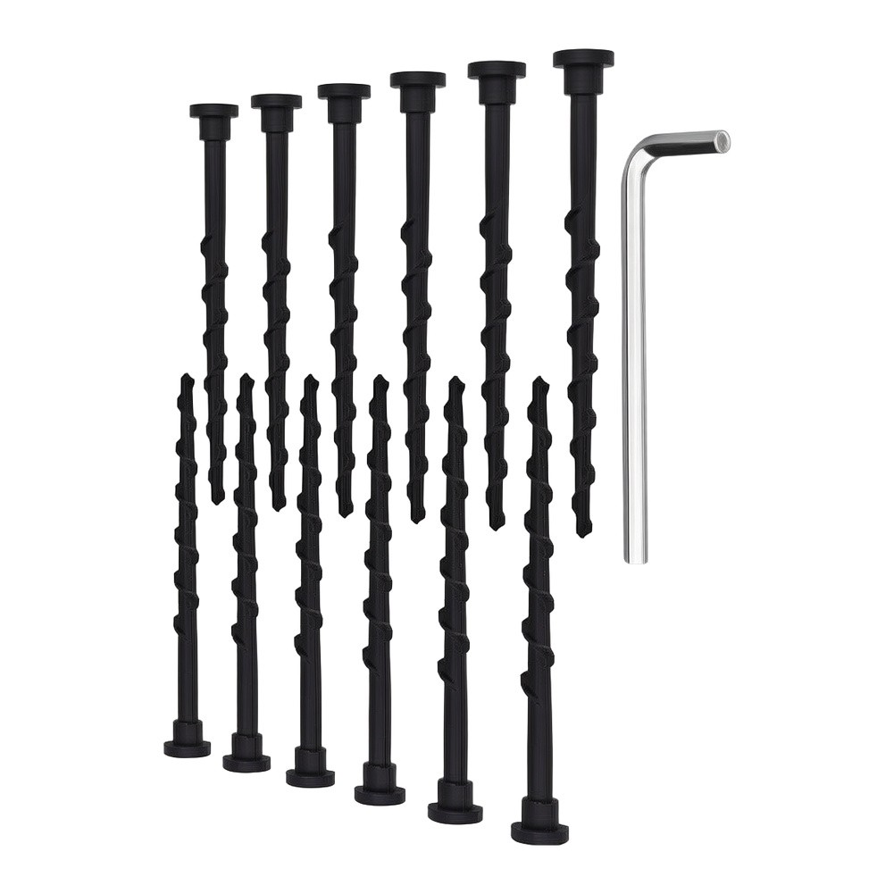 สกรูยึดพื้น 12 ชิ้น ขนาด 14 ซม - Gardening Tools Toolstation บทวิจารณ์และราคา