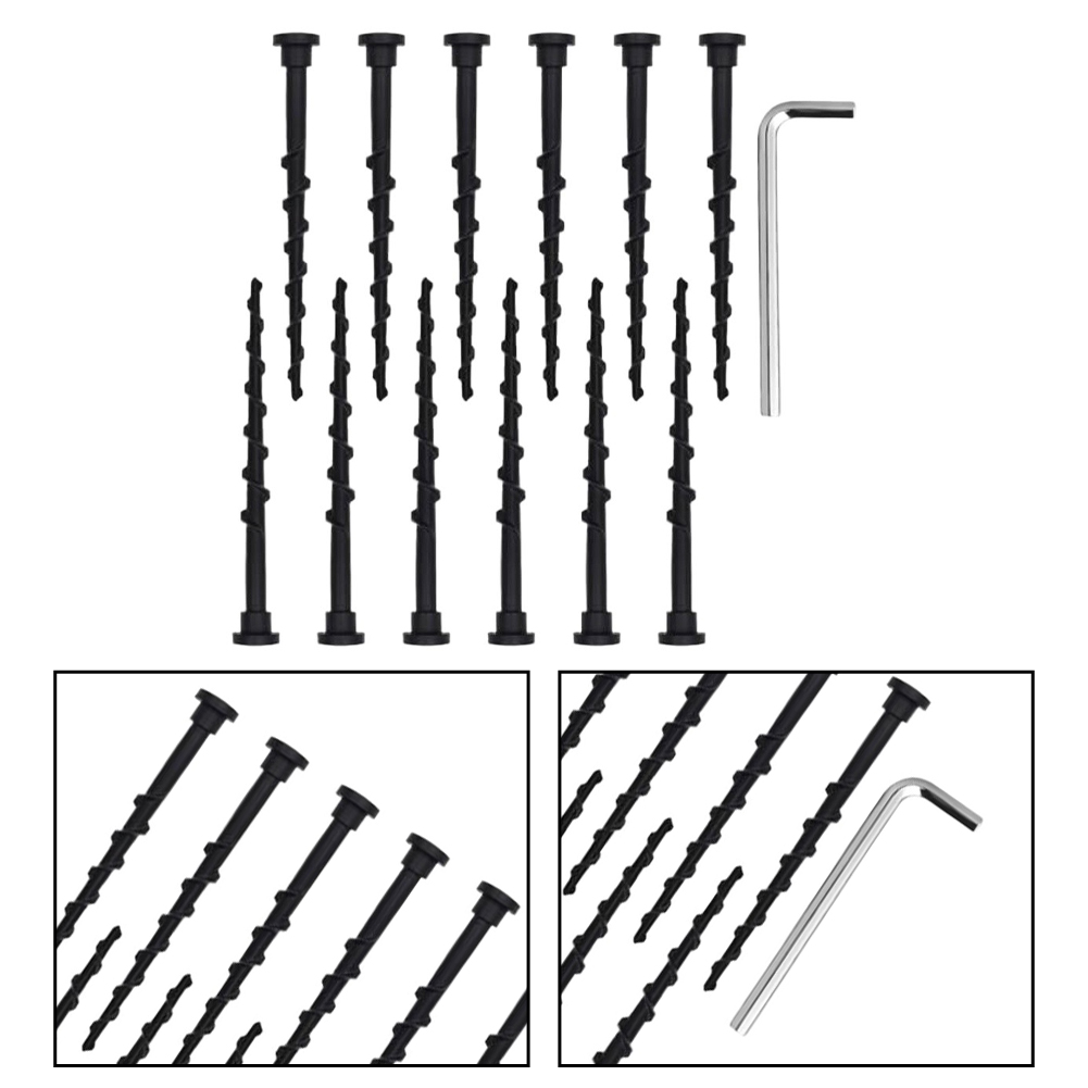สกรูยึดพื้น 12 ชิ้น ขนาด 14 ซม - Gardening Tools Toolstation บทวิจารณ์และราคา