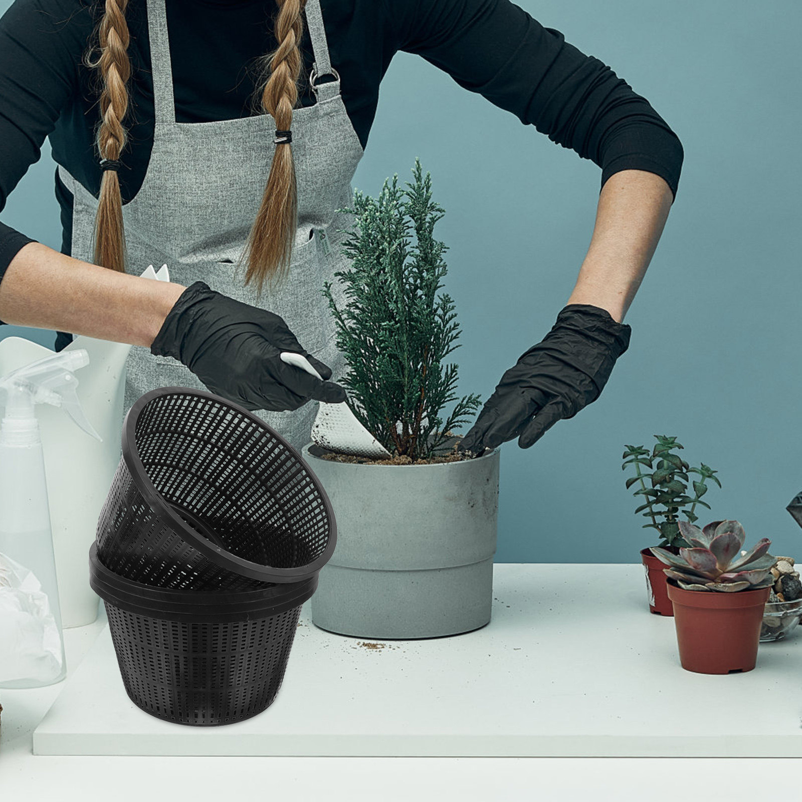 กระถางตาข่ายปลูกพืชแบบไฮโดรโปน - Hydroponic System บทวิจารณ์และราคา