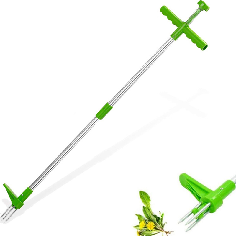 แบบพกพายาวกําจัดวัชพืชแบบพกพาส - Gardening Tools Long Handle บทวิจารณ์และราคา