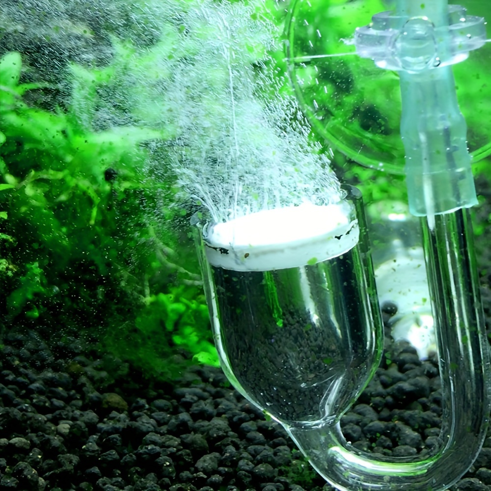 Aquarium Glass CO2 Atomizer Di - Aquaponics Fish Tank บทวิจารณ์และราคา