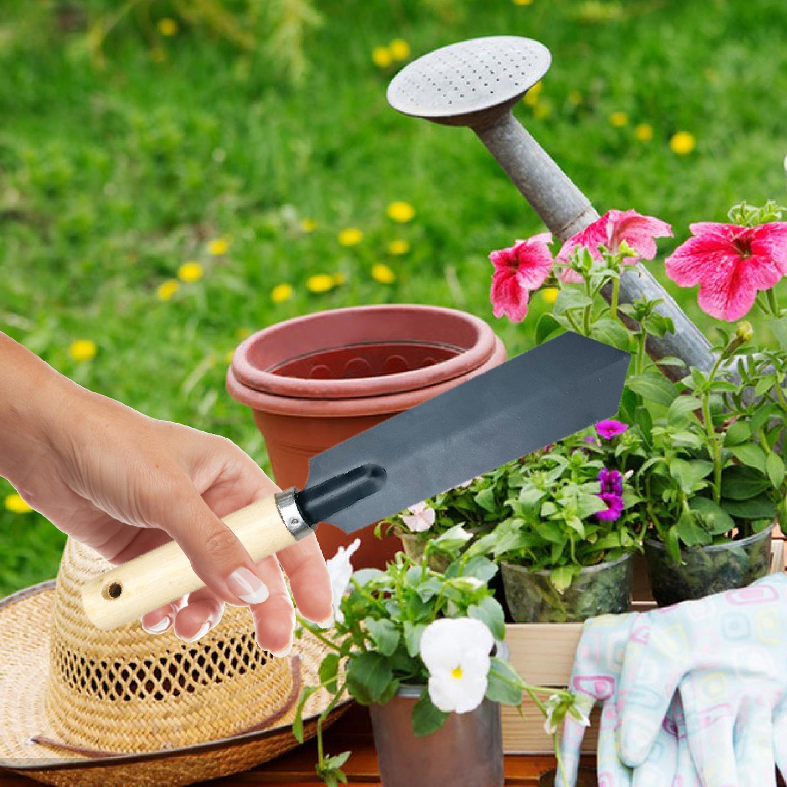 พลั่วสวนขนาดเล็ก ด้ามไม้ อเนกป - Gardening Tools Trowel บทวิจารณ์และราคา