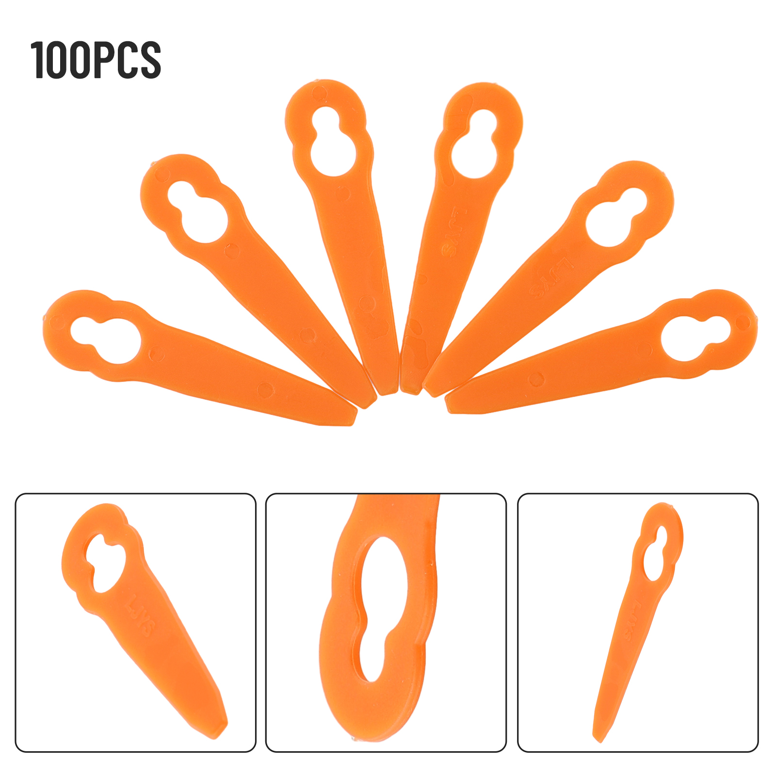 ใบมีดพลาสติกสำรอง 100 ชิ้น ใช้ - Gardening Tools Basic บทวิจารณ์และราคา