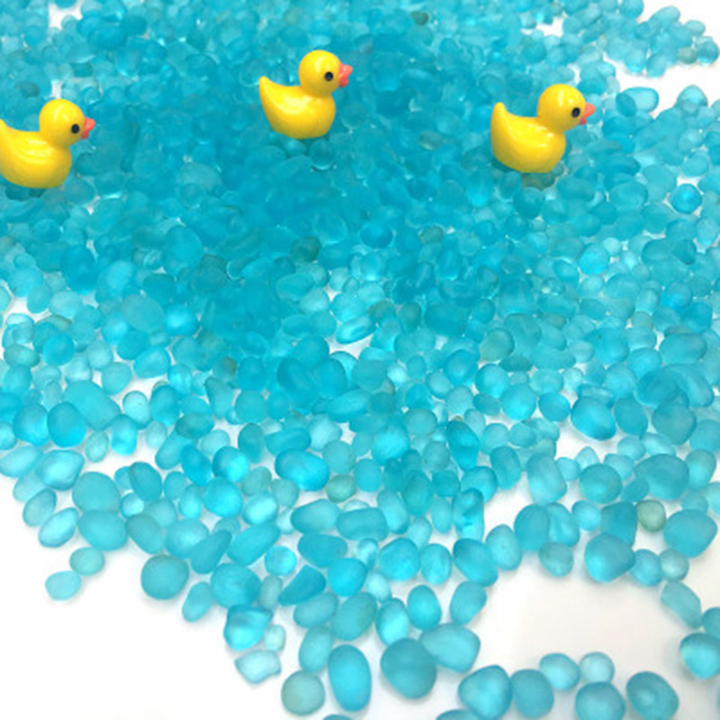 หินที่มีสีสันถังปลา Rock น้ําพ - Aquaponics Fish Tank บทวิจารณ์และราคา