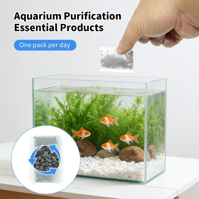 10/20/40 ชิ้นถุงคาร์บอนกัมมันต - Aquaponics Fish Tank บทวิจารณ์และราคา