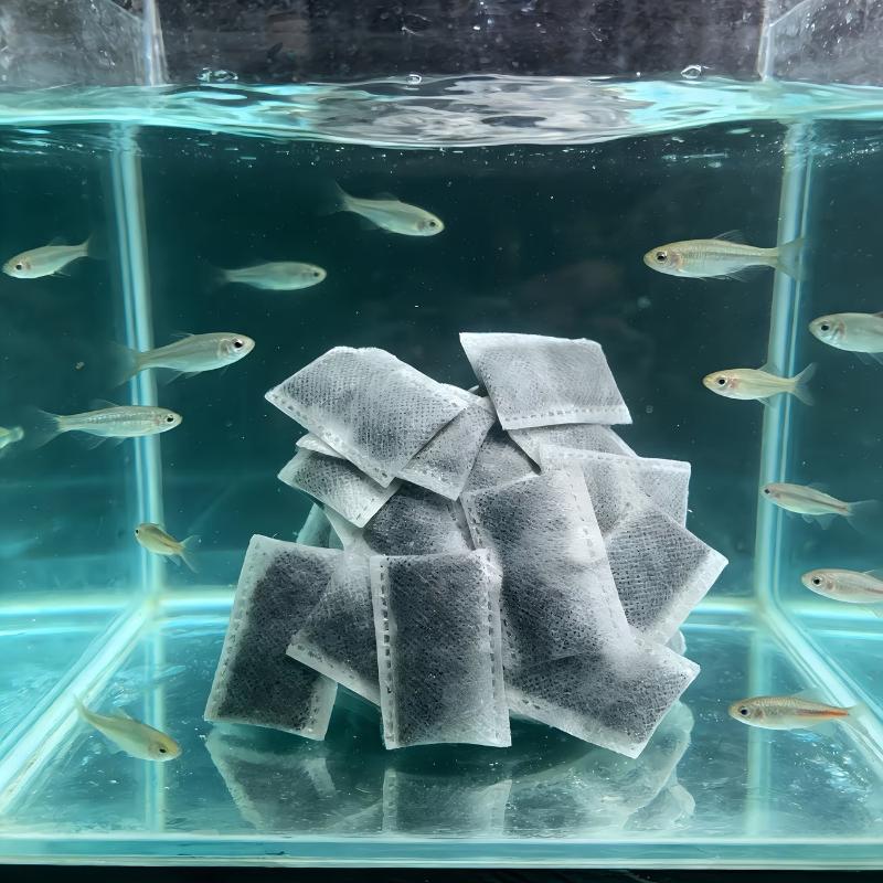 10/20/40 ชิ้นถุงคาร์บอนกัมมันต - Aquaponics Fish Tank บทวิจารณ์และราคา