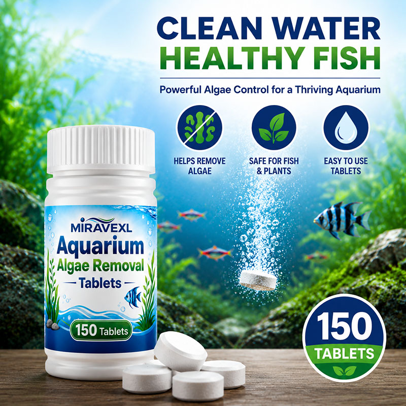 เม็ดกำจัดตะไคร่น้ำในตู้ปลา MIR - Aquaponics Fish Tank บทวิจารณ์และราคา