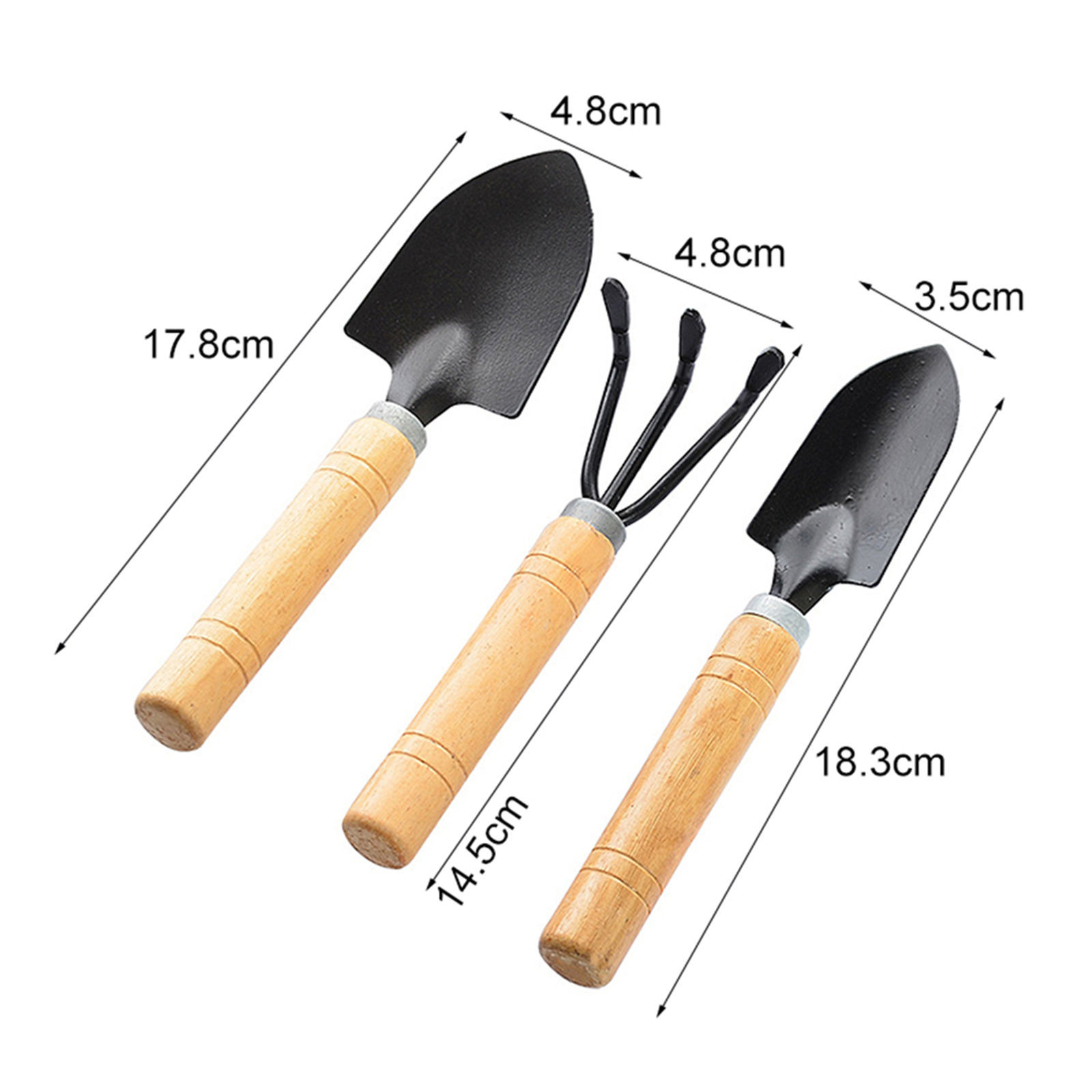 ชุดเครื่องมือทำสวนขนาดเล็ก 3 ช - Gardening Tools Trowel บทวิจารณ์และราคา