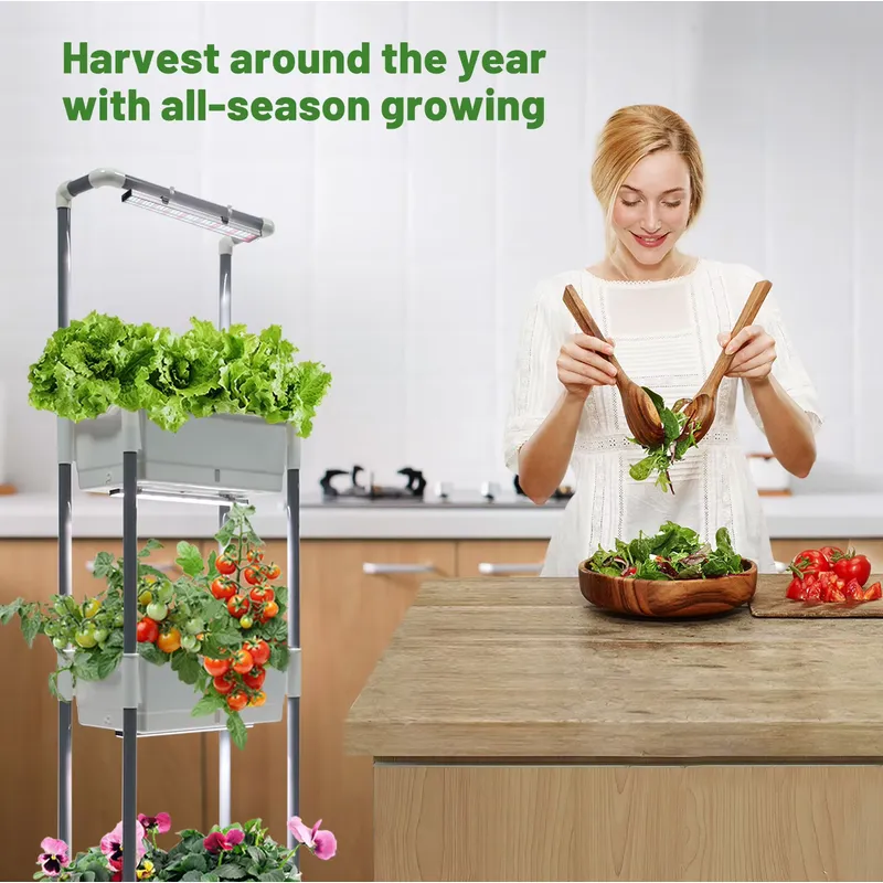 ระบบการปลูกพืชแนวตั้งแบบมืออาช - Hydroponic System บทวิจารณ์และราคา